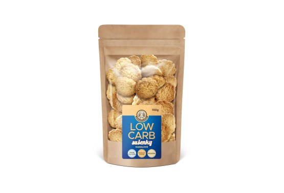 Low carb sušenky mandlové s proteinem